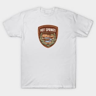 Hot Springs US National Park Arkansas Emblem T-Shirt